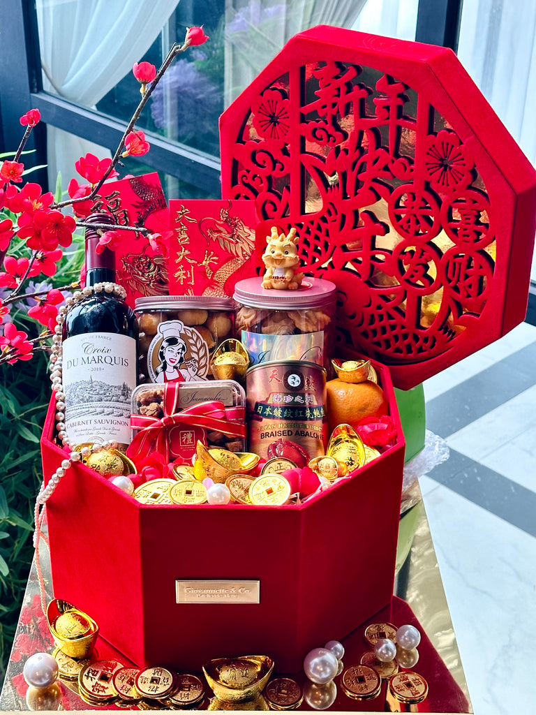 CNY Dragon Red Luxe Treasure Box