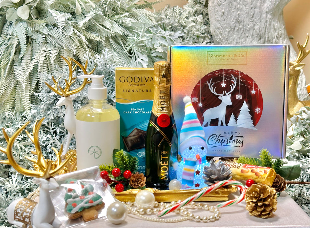 Whimsical Noel Gift Box (with Pine & Co. Spring Body Wash)