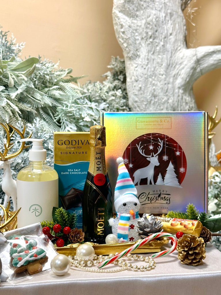 Whimsical Noel Gift Box (with Pine & Co. Spring Body Wash)