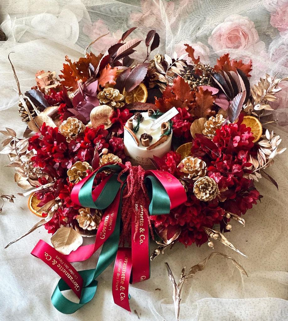 Giovannette Artisan Luxe Christmas Wreath