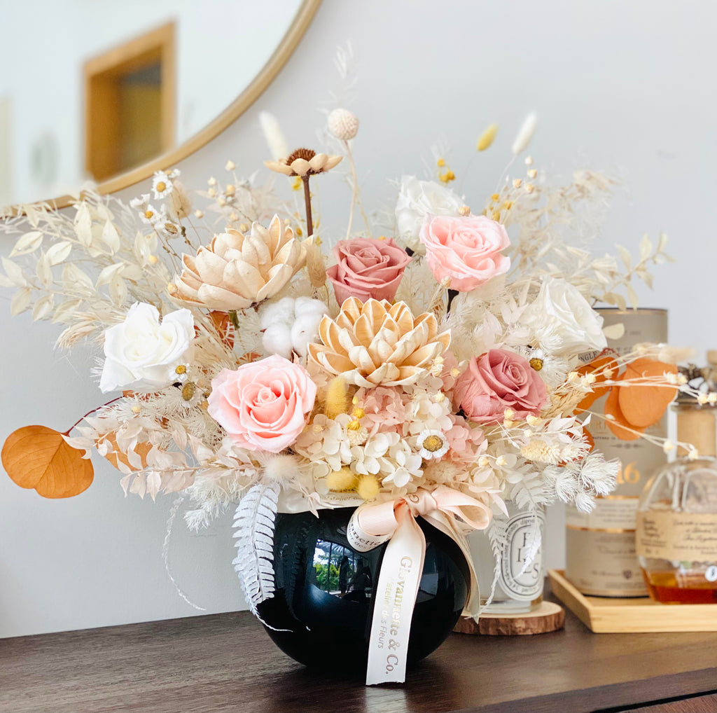 The Jewel Centerpiece (Preserved Flower)