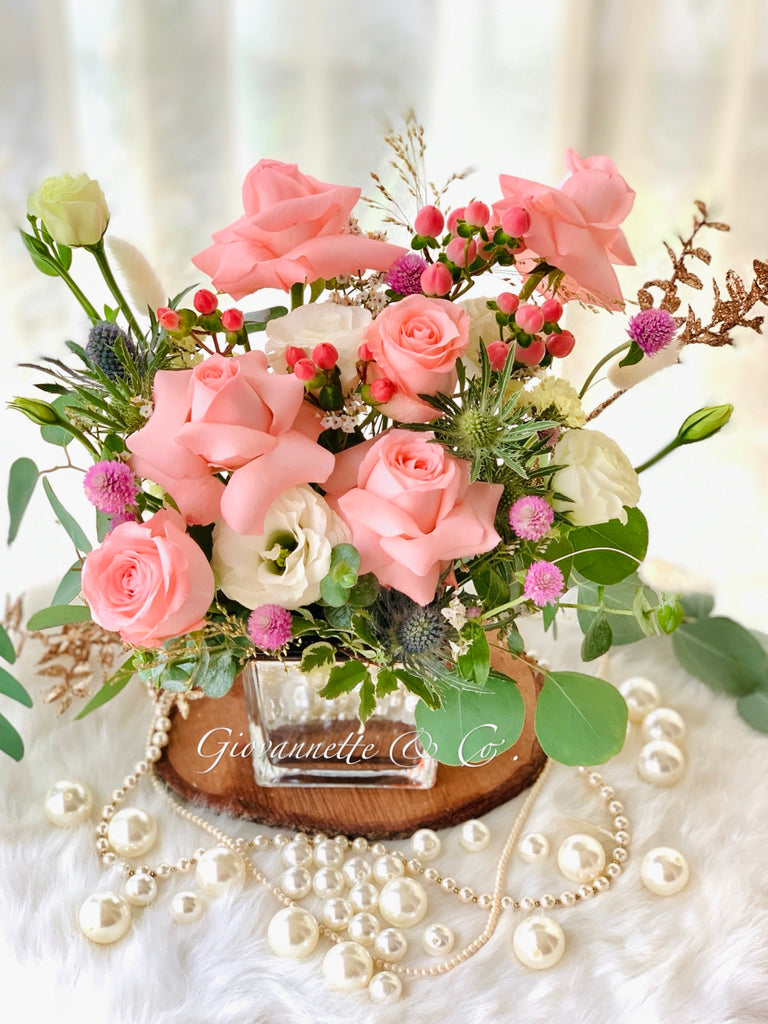 Belle Rose - Peach Pink