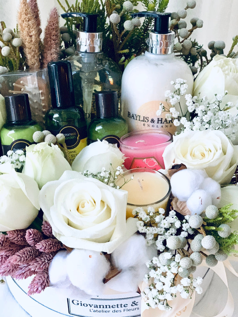 Elegant White Scented Gift Box