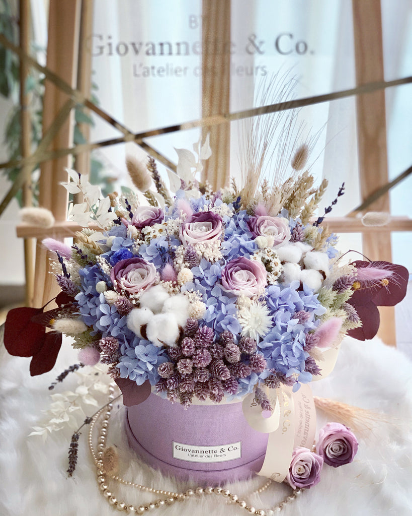 Everlasting Purple Delight (Preserved Flowers)