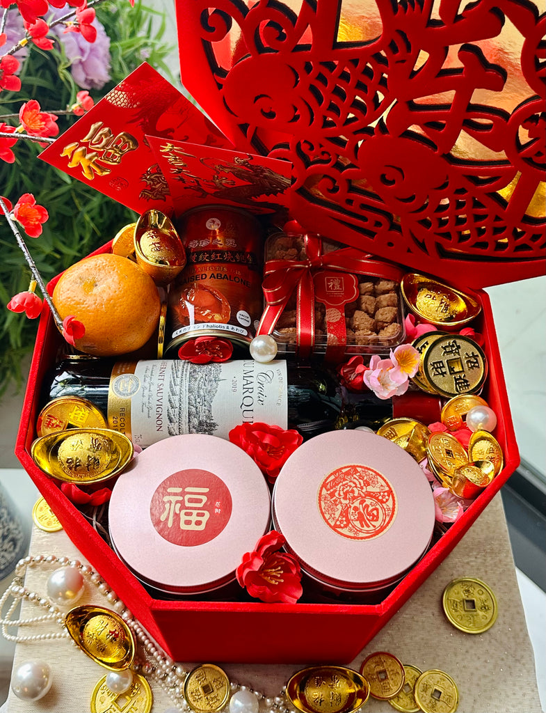 CNY Dragon Red Luxe Treasure Box