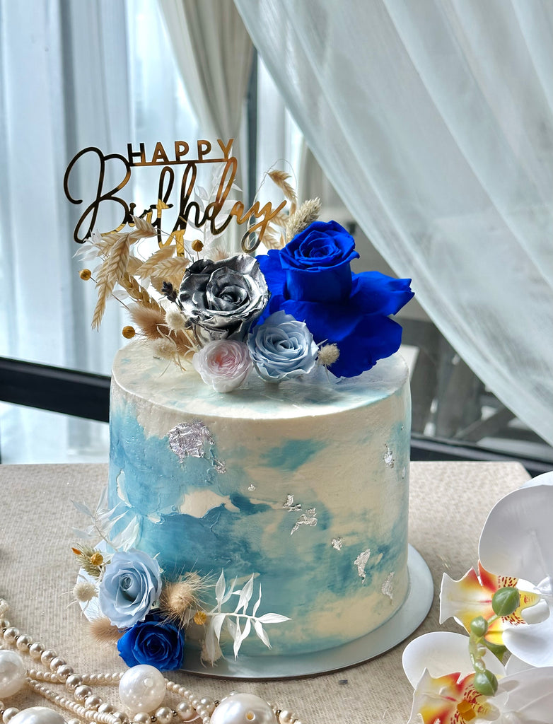 Artisan Ondeh Ondeh Floral Cake (6”)