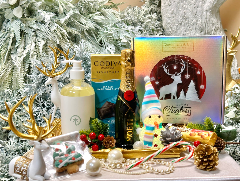 Whimsical Noel Gift Box (with Pine & Co. Spring Body Wash)