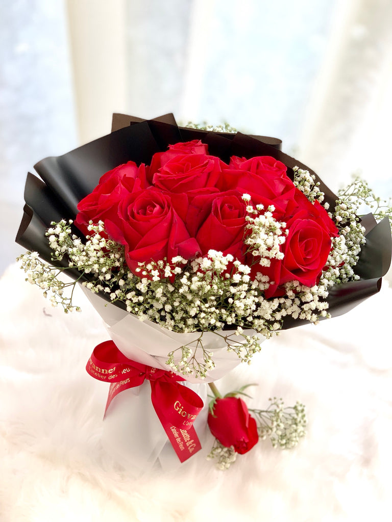 Red Rose Elegance Bouquet