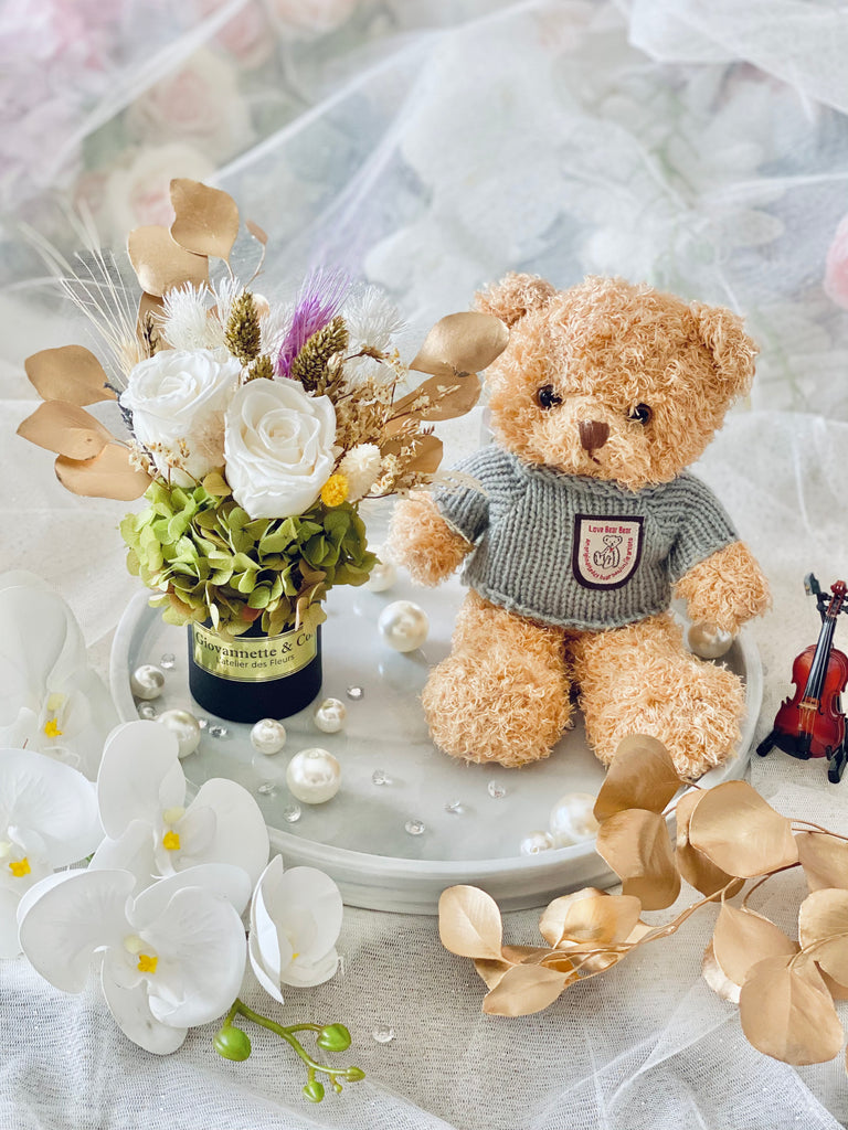 Mini Charmeur Blooms Box & Bears Set