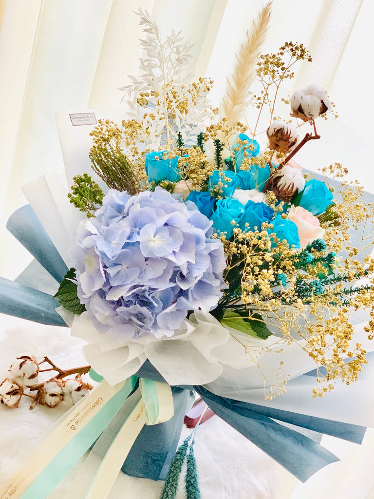 Enchanting Blue Bouquet