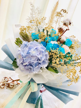 Enchanting Blue Bouquet
