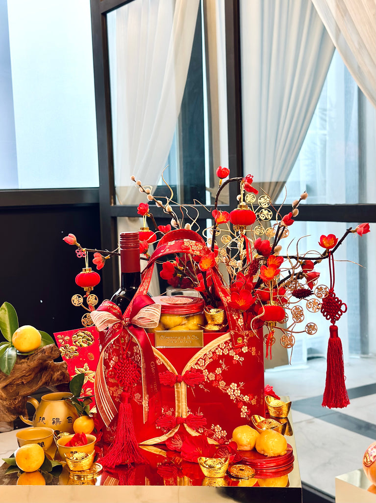 CNY Qibao Prosperity Gift Bag (Red)