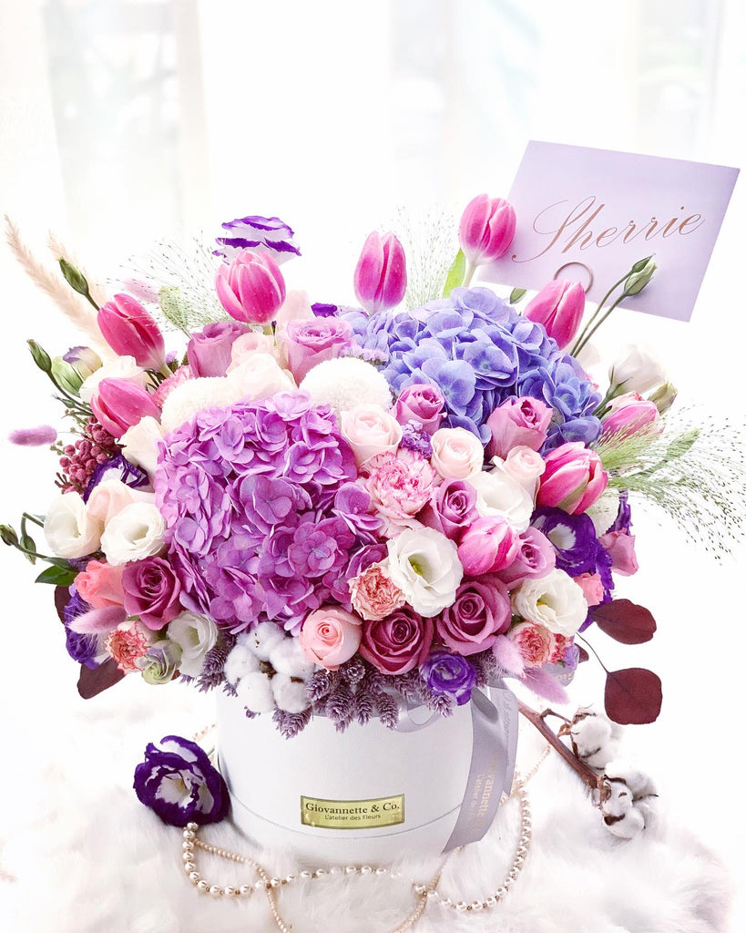 Violet De Luxe Blooms Box - Large
