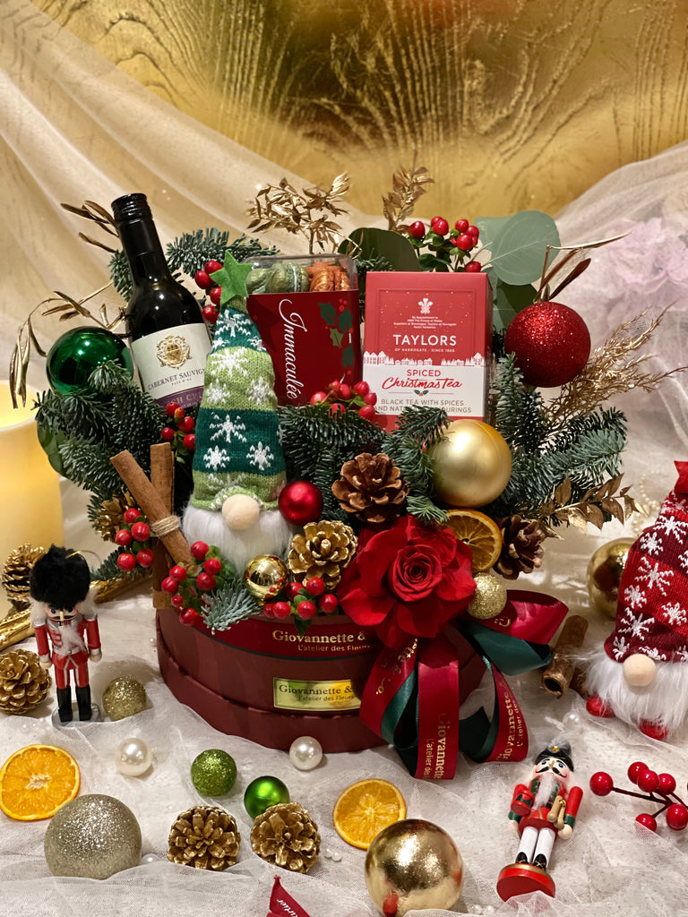 Les Festive De Luxe Rudolf Dwarf Gift Box