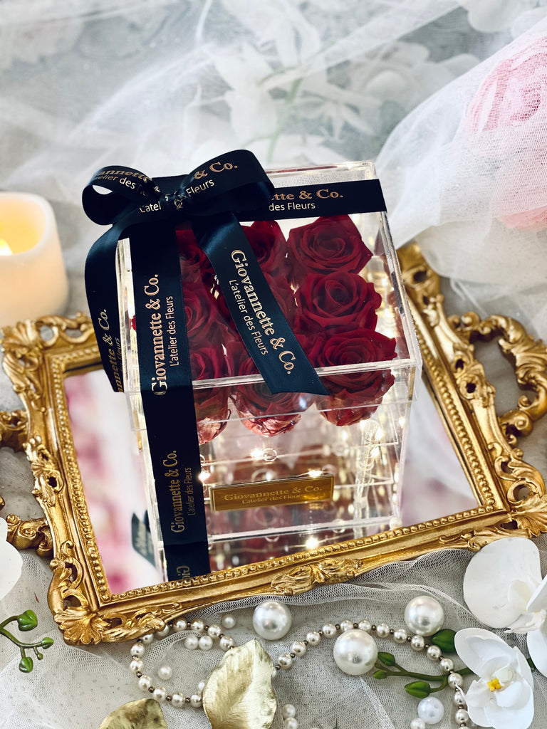 L’enchanteur Box (9 Preserved Roses)