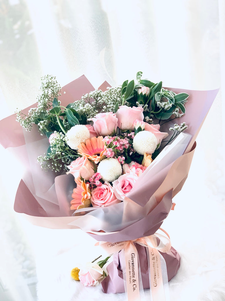 Pink Cherished Blooms Bouquet