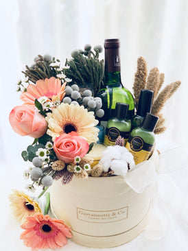 Floral Blooms Wine & Scented Gift Box