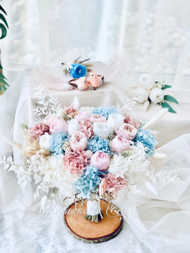 Eternity Love Bridal Bouquet (Preserved Flower)