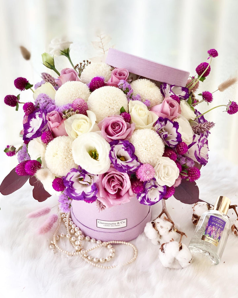 Purple Dreams Blooms Box