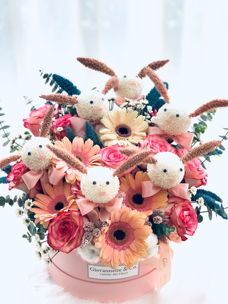 Splendid & Sweet Bunnies Blooms Box