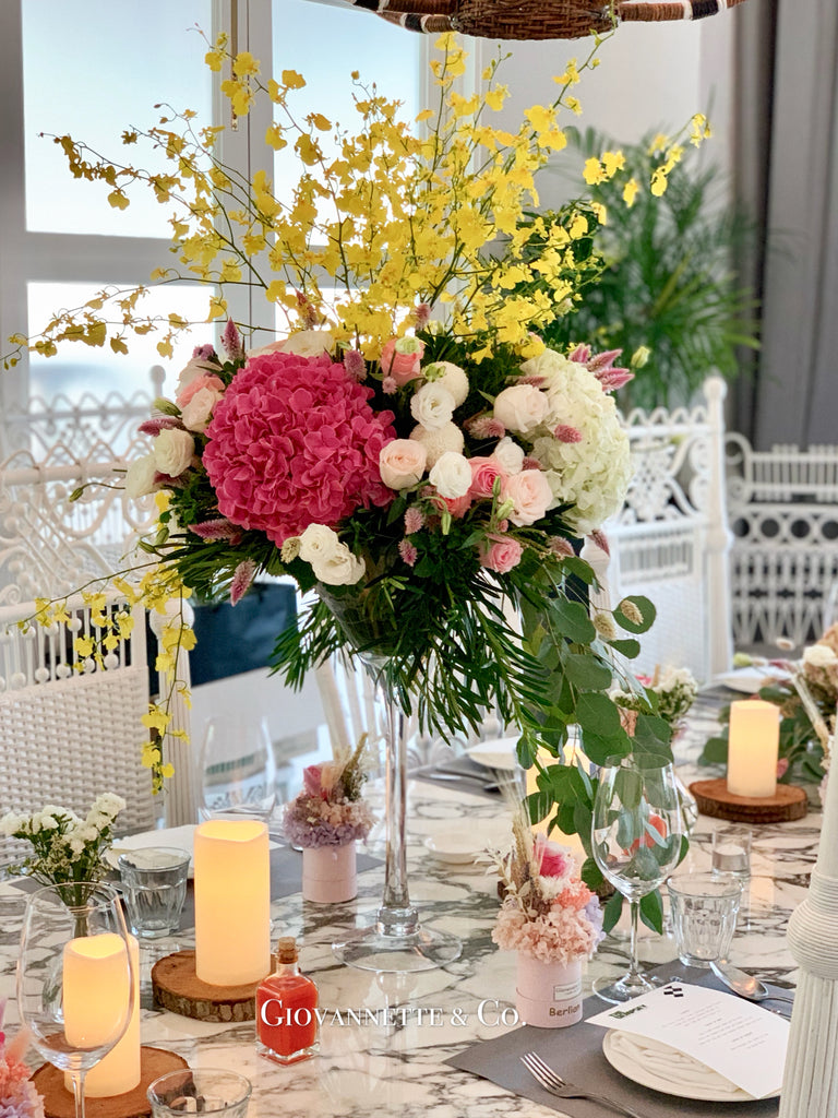 Floral Cocktails Vase Arrangement