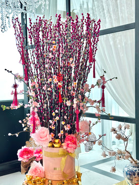 CNY J’adore Majestic Prosperity Blooms (Fuchsia)