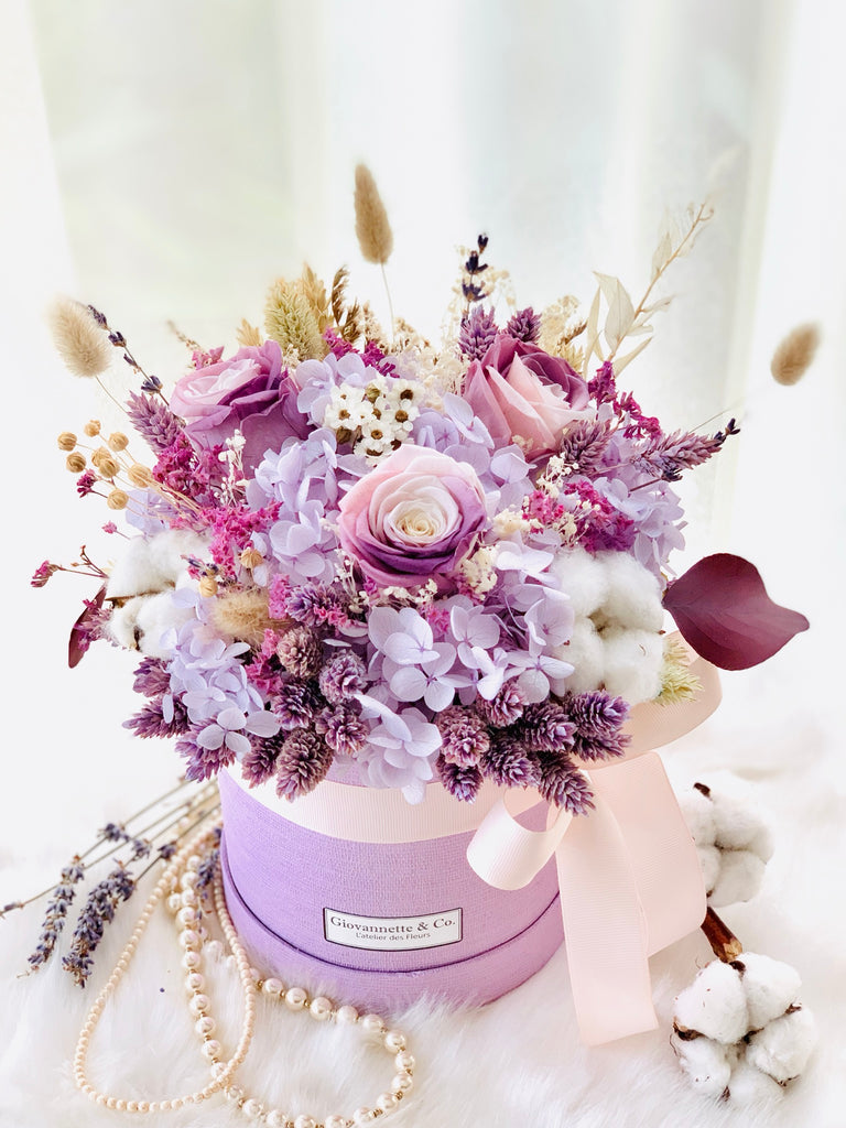 Everlasting Purple Delight (Preserved Flowers)