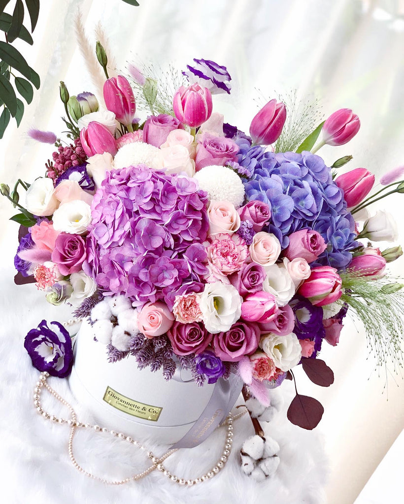 Violet De Luxe Blooms Box - Large