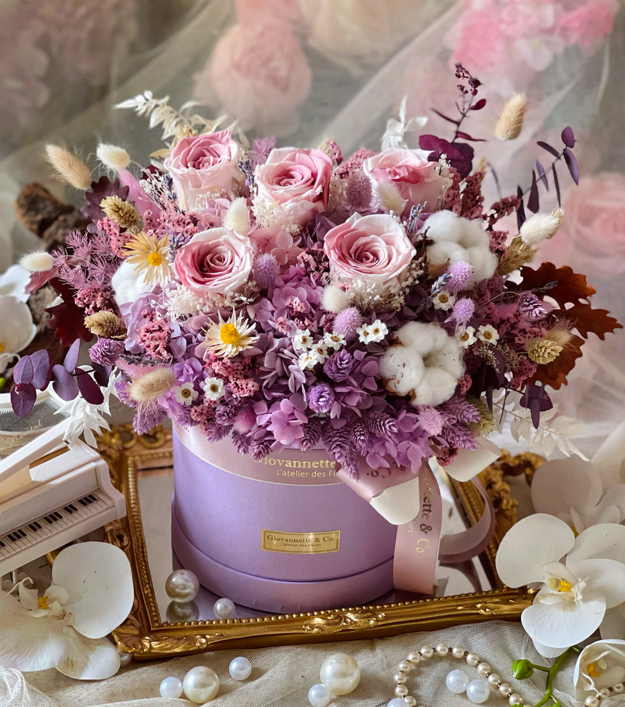 Everlasting Purple Delight (Preserved Flowers)