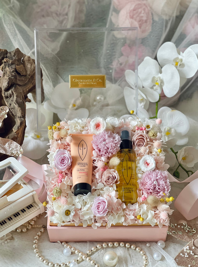 Eternity Self Love Floral Gift Box (Bundled with Lip Intimate Care)