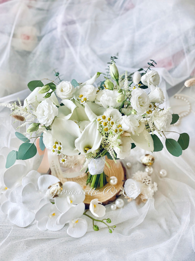 Graceful Calla Lily Bridal Bouquet