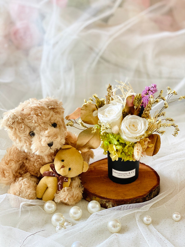 Mini Charmeur Blooms Box & Bears Set