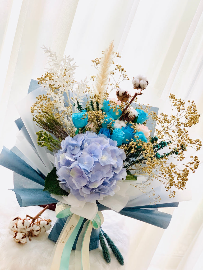 Enchanting Blue Bouquet