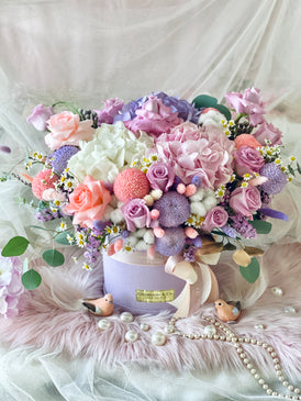 Royal Purple Blooms Box